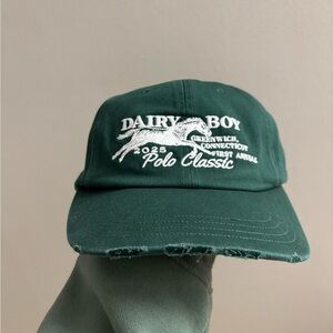 Dairy Boy Polo Classic Green Cap